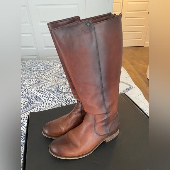 Fye boots brown 100% leather - Picture 4 of 15